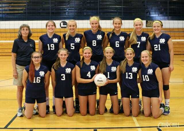 Girls Volleyball | Quincy Notre Dame