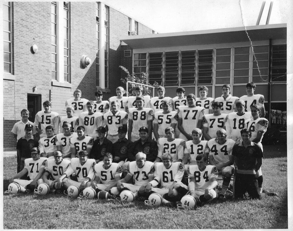 1969 Football Team QND Hall of Fame