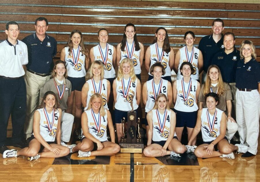 2001 QND Volleyball Class A Runner-Up